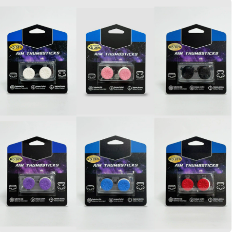 Esports Gaming Controller - 2pcs Silicone Thumb Grip for P5/P4