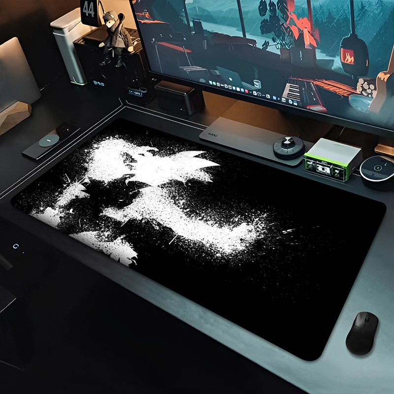 DBZ Black Anime Mouse Pad Drag - Esports Gaming Pc review and price