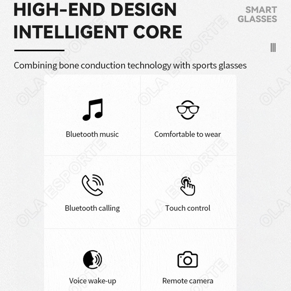 NEW Smart Glasses V5.3 Bluetoo - Esports In Gaming review and price