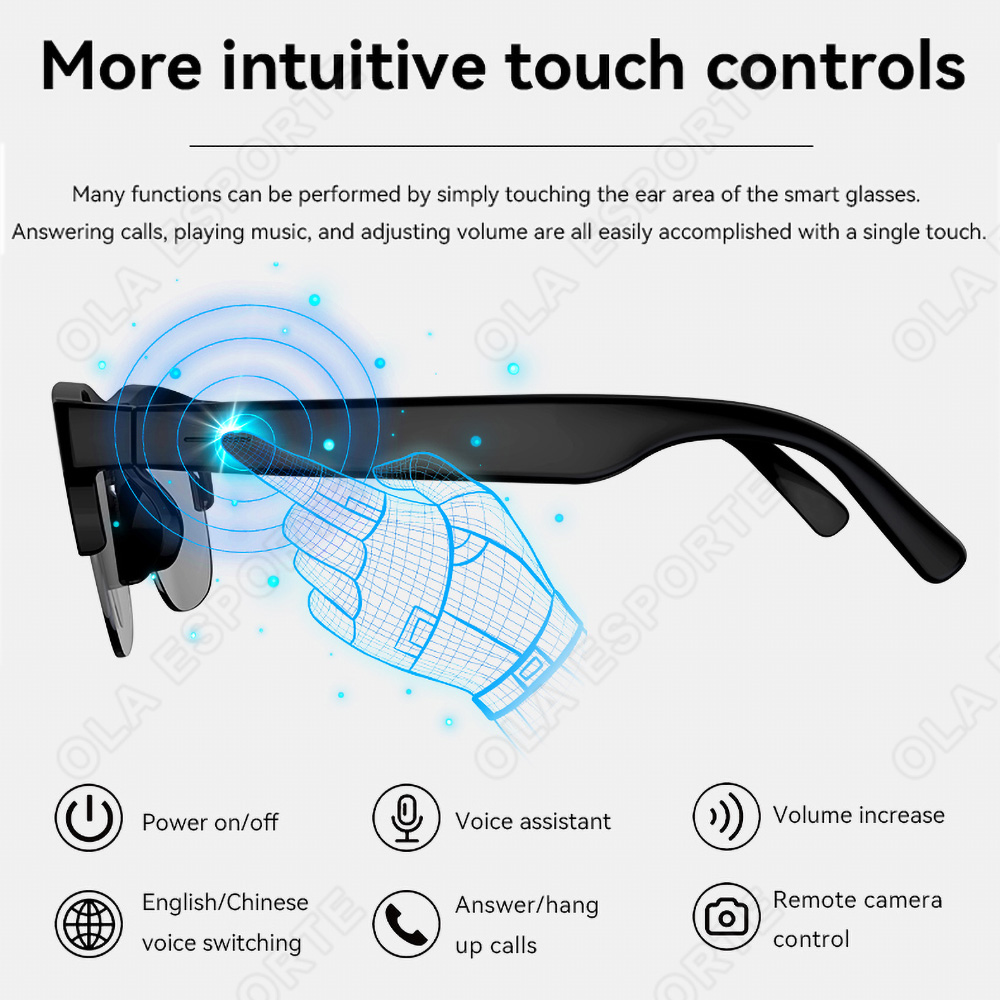 NEW Smart Glasses V5.3 Bluetoo - Esports In Gaming review and price