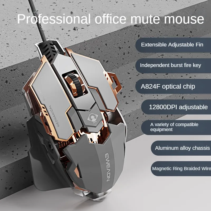 MK500 Esports Gaming Mouse Wir - Esports Gaming Mouse Weight Adjustable review and price