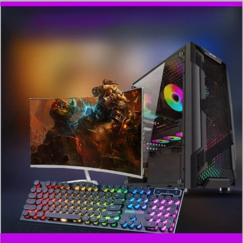 Desktop Computer Assembly Full - Esports Gaming Rig review and price