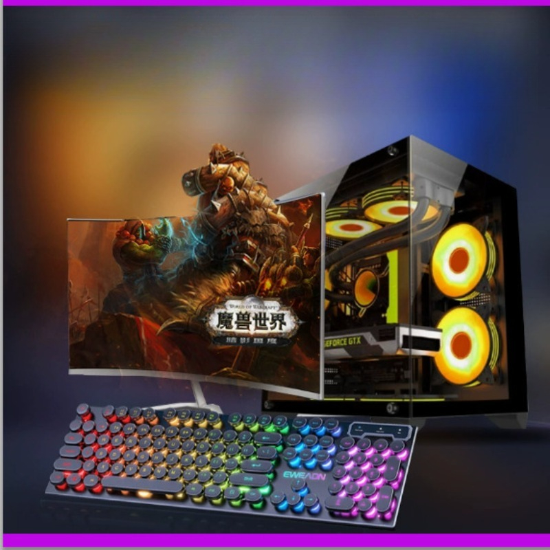 Desktop Computer Assembly Full - Esports Gaming Rig review and price