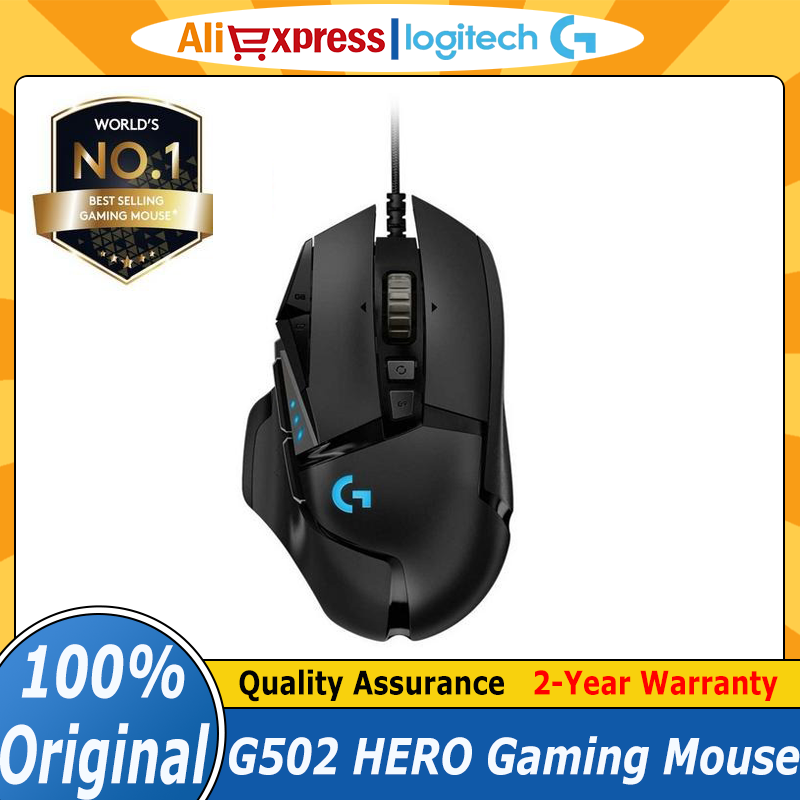 Logitech G502 HERO Wired Gamin - Esports Gaming Mouse Weight Adjustable review and price