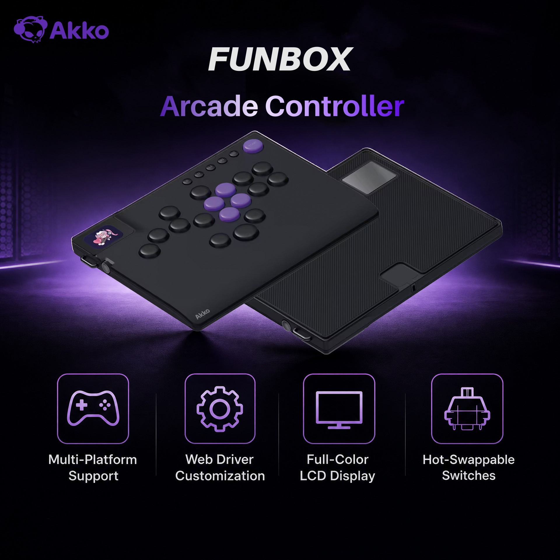 Akko FUNBOX Magnetic Leverless - Esports Gaming Controller review and price