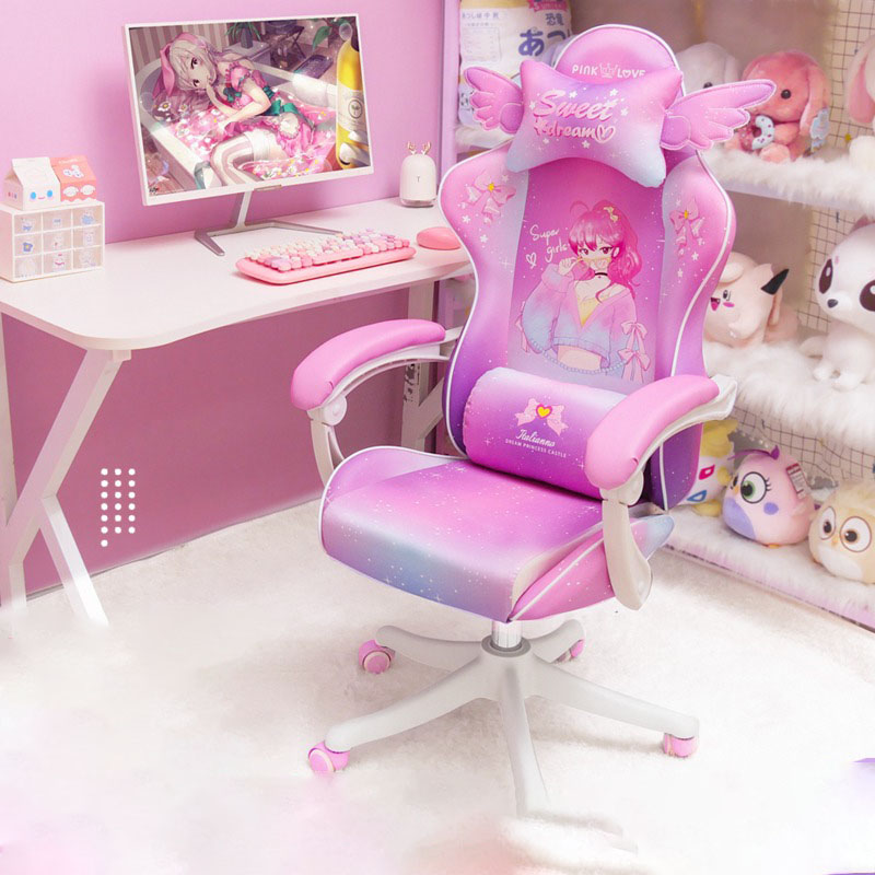 Pink Cute Cartoon Anime Gaming - Esports Gaming Competition review and price