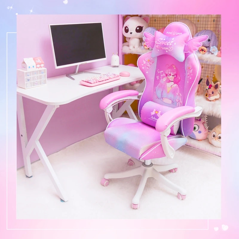 Pink Cute Cartoon Anime Gaming - Esports Gaming Competition review and price