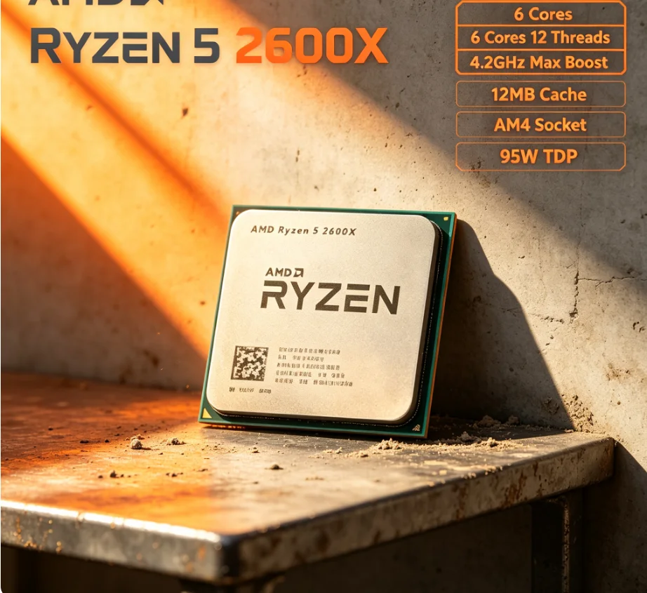 AMD R5 2600X 12nm AM4 Desktop  - Esports Gaming Pc review and price
