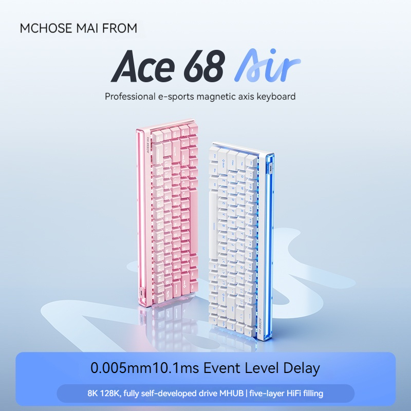 Mchose Ace68 Air Magnetic Axis - Esports Gaming Pc review and price