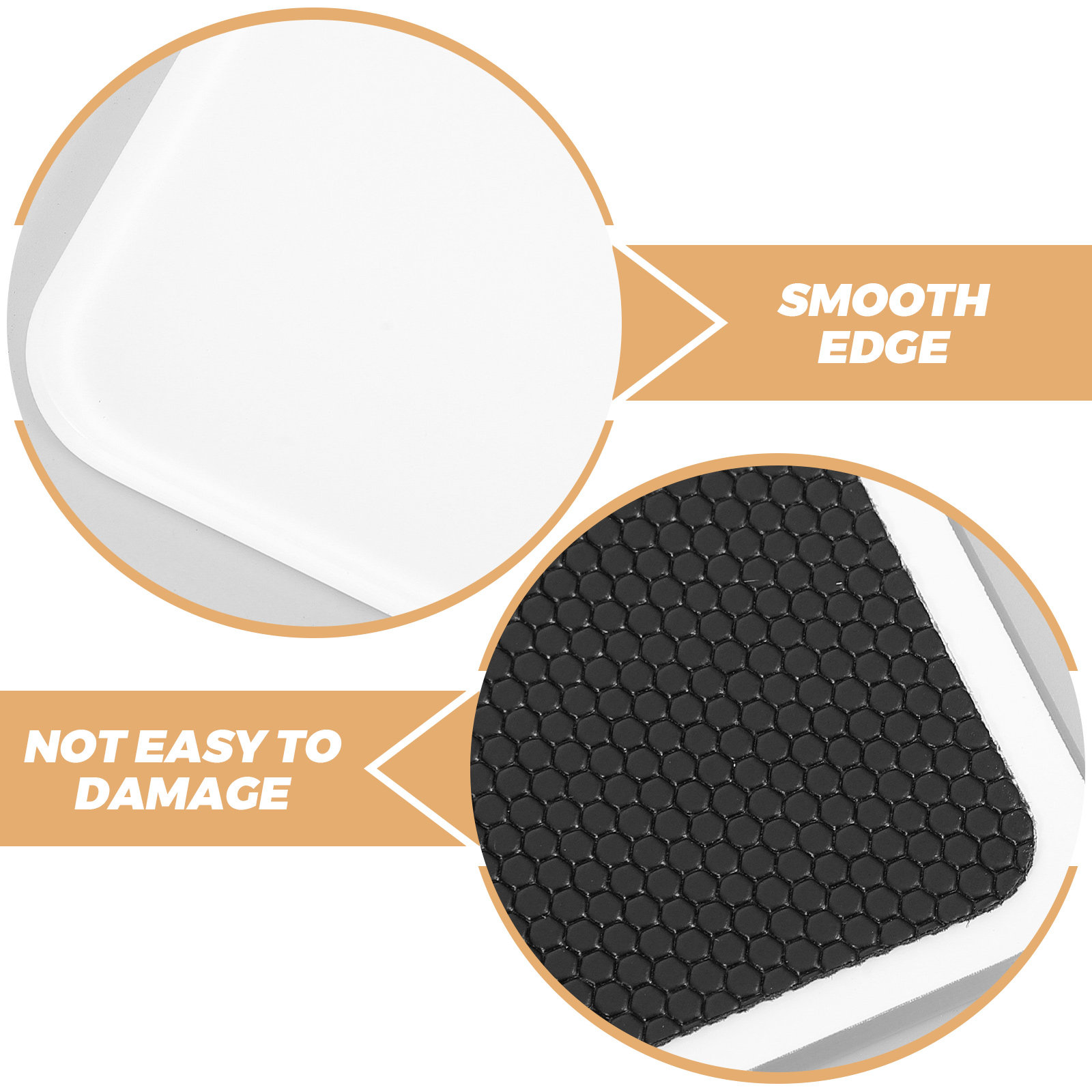 Tempered Glass Mousepad White  - Esports Gaming Competition review and price