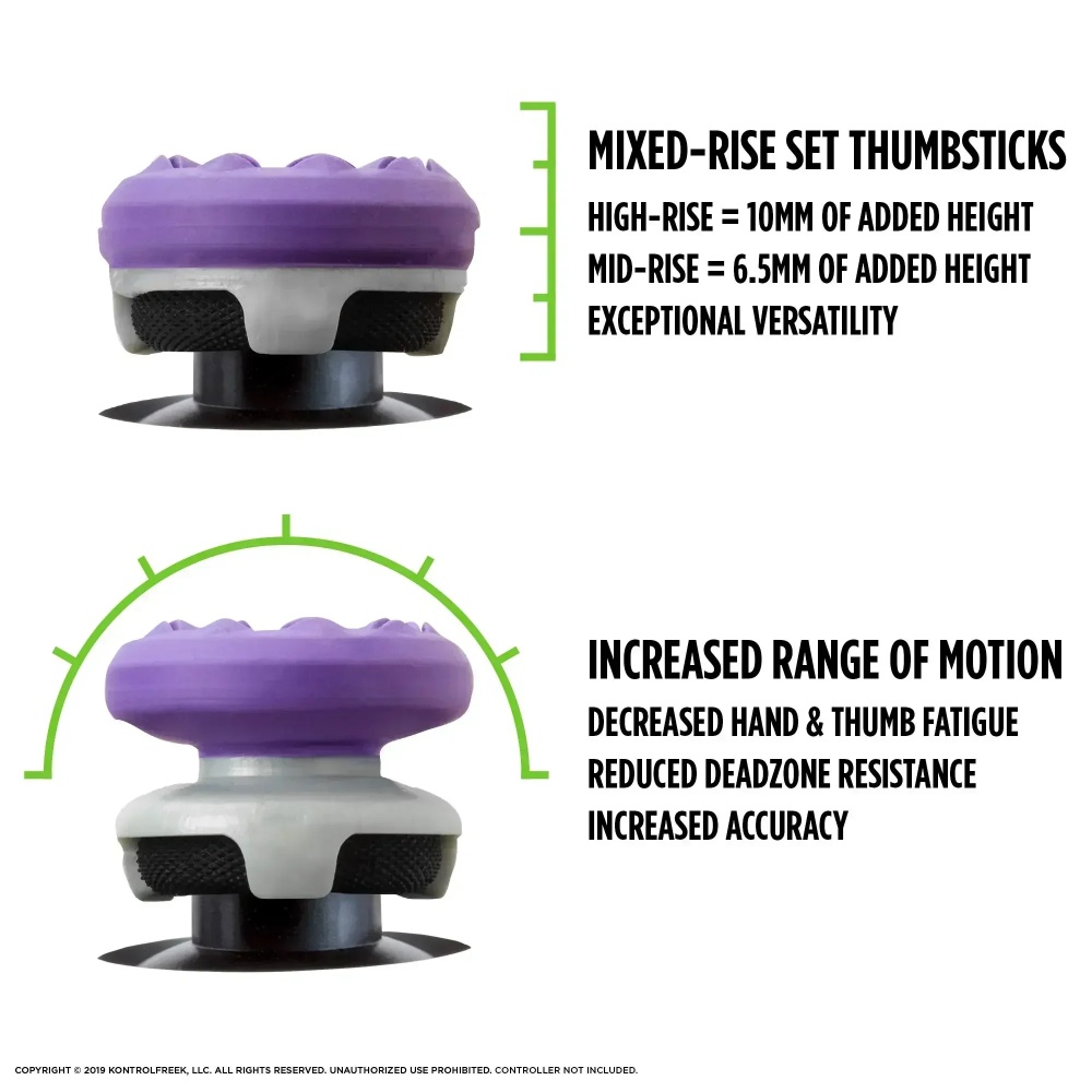 Silicone cap High-Rise Freeks  - Esports Gaming Controller review and price